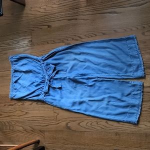 CLOTH and STONE Soft Denim Romper